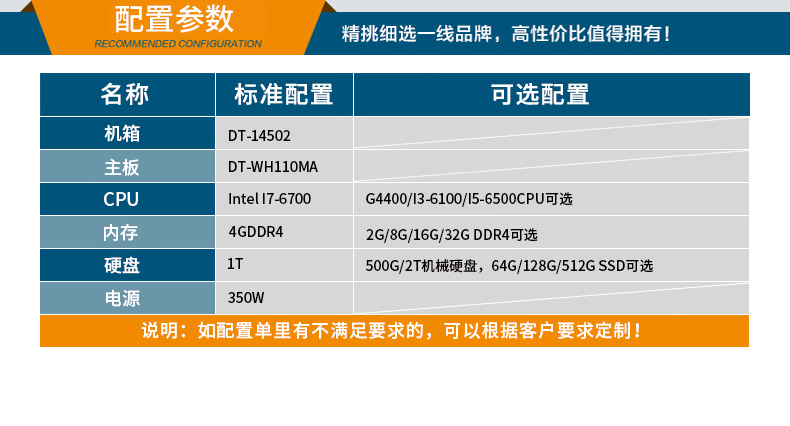 酷睿7代4U工控機,冗余電源工業電腦,端口豐富,DT-14502-WH110MA.jpg