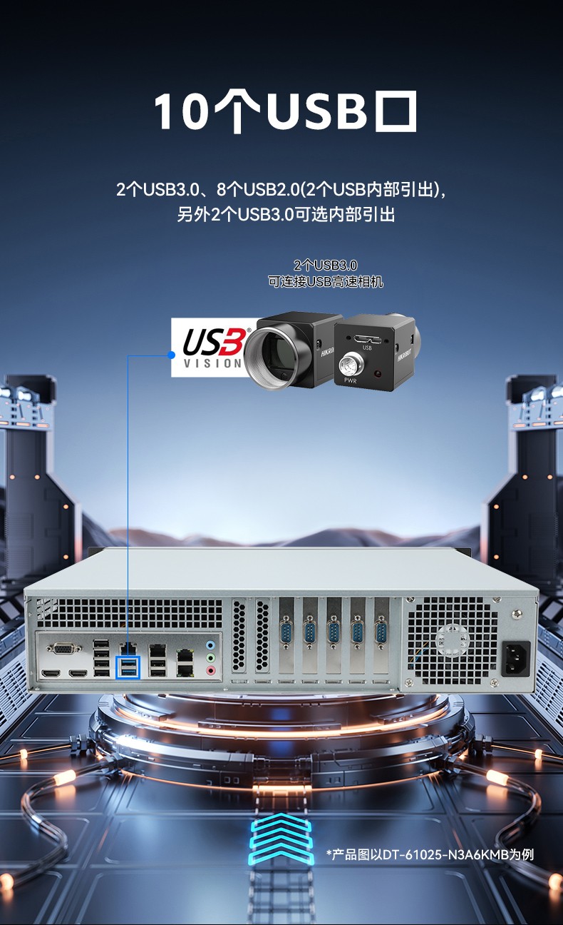 國(guó)產(chǎn)龍芯3a6000工控機(jī),UOS操作系統(tǒng)工業(yè)主機(jī),DT-61025-N3A6KMB.jpg