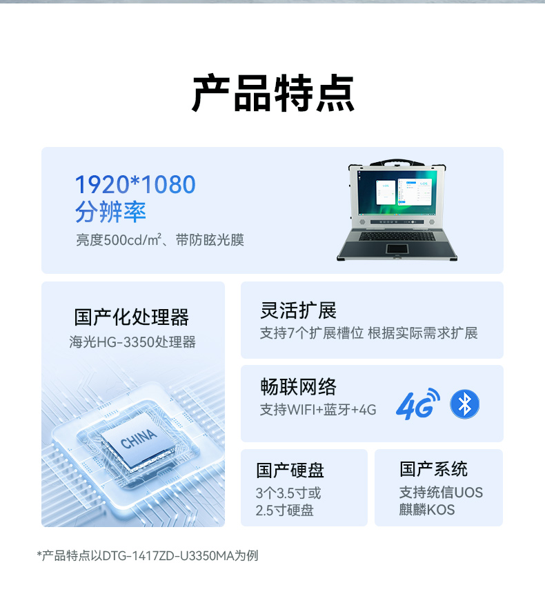 國產龍芯加固便攜機,支持銀河麒麟、UOS操作系統,DTG-1417ZD-N3A6KMB.jpg