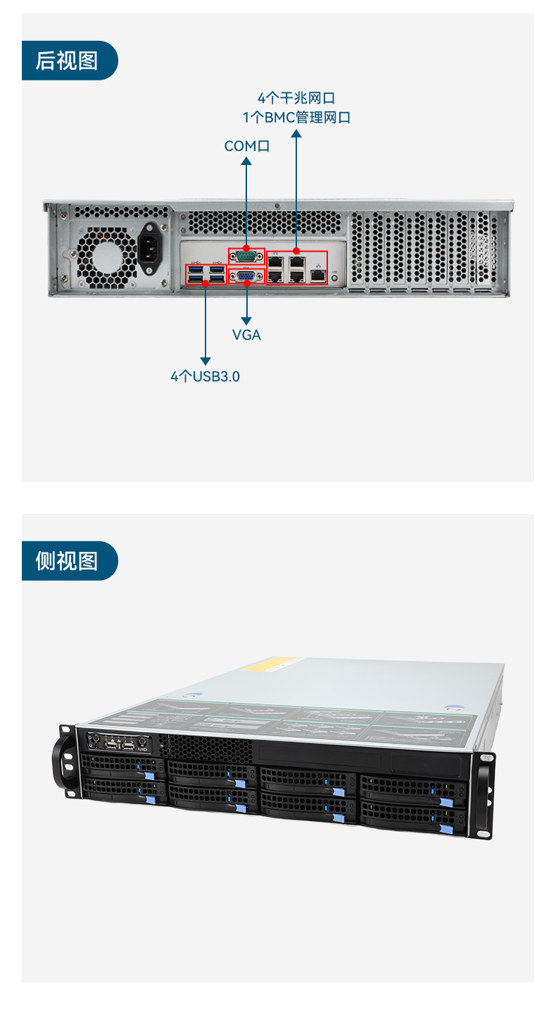 東田高性能2U工控服務器,工業級主機,廠家直供,DT-26508-PF2KMZ.jpg