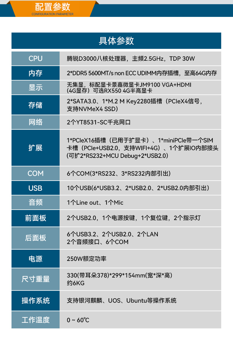 國產(chǎn)騰銳D3000壁掛式電腦,麒麟系統(tǒng)工控機主機,DT-5206-BD3KMC.jpg