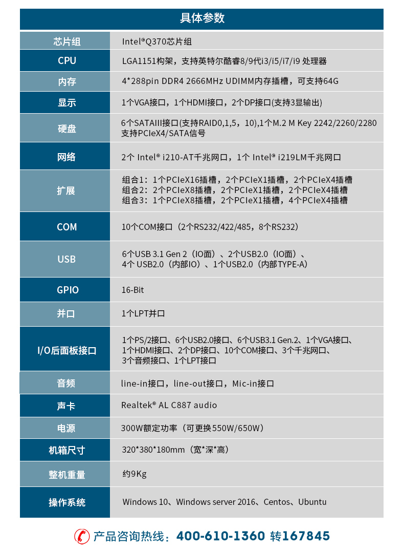 酷睿8代壁掛式工業電腦,12usb口 DP HDMI VGA顯示口,工控主機廠家,DT-5309-WQ370MA.jpg